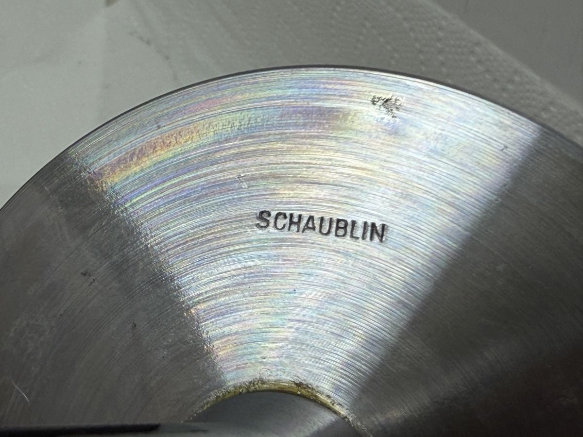 Schaublin Tutti gli attrezzi: Tasseau ébauché - Schaublin W20 – Usato da Bassecourt venduto da DiM7775 3