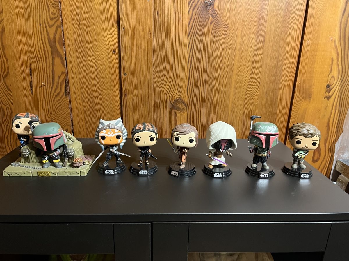 Star Wars Statuette: 7x Funko-Pop Star Wars – Usato da Reinach BL venduto da Weyland-Yutani