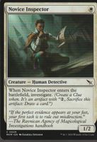 TCG Magic The Gathering MTG UK MKM 029 Novice Inspector