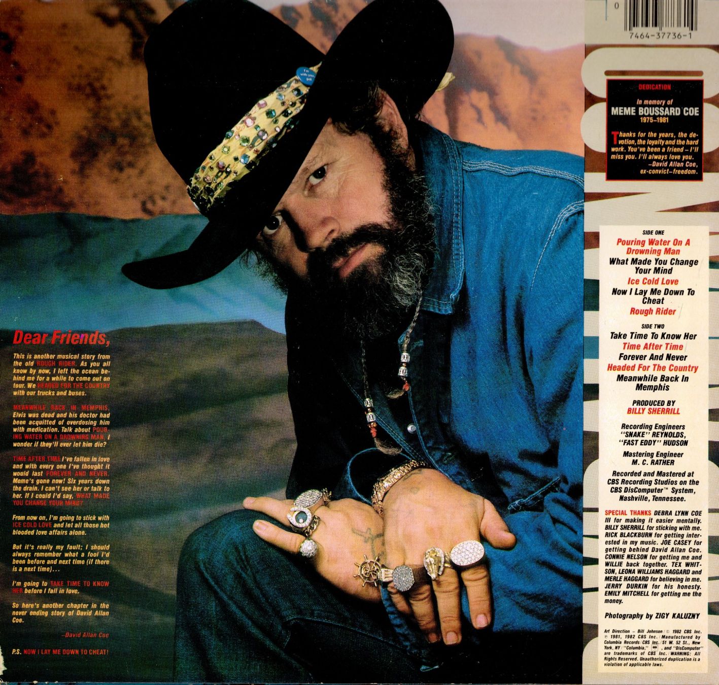 Schallplatten: 3 LPs von David Allan Coe – Gebraucht aus Horgen von  3