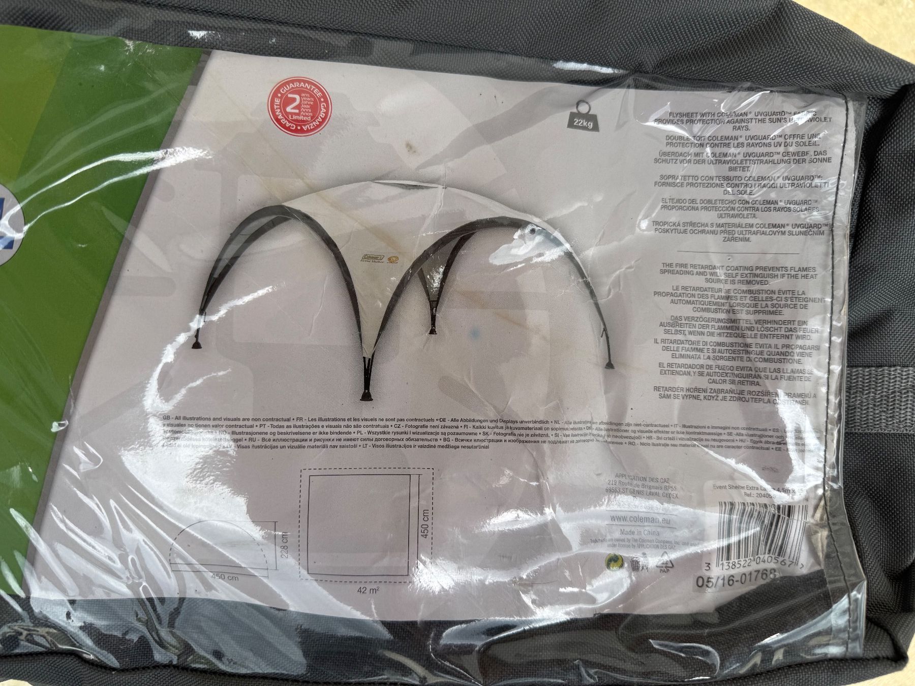Verande & Tende da sole: Zelt XL – Usato da Pagig venduto da Erismann 1
