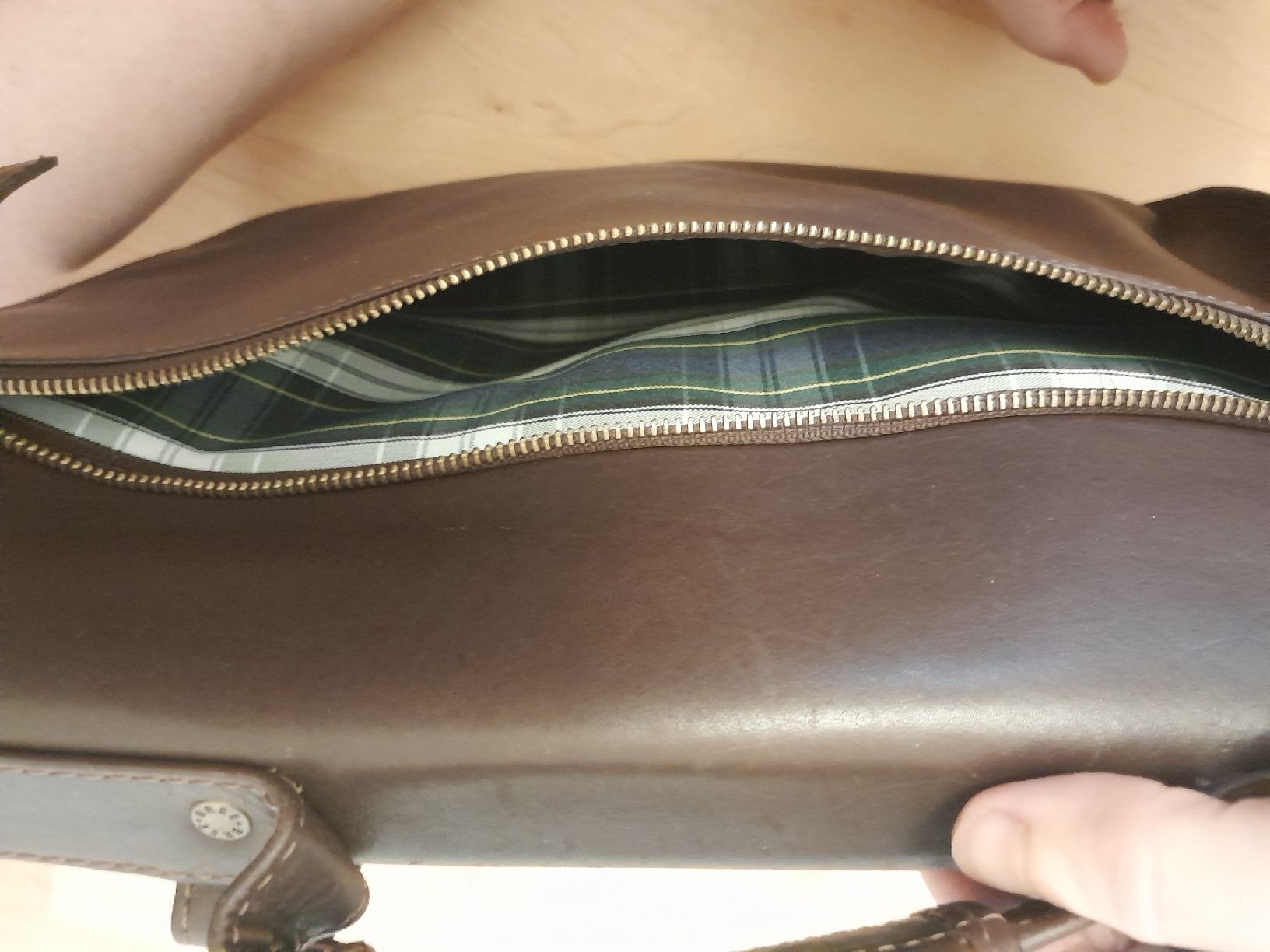 Bree Sacs: Bree Ledertasche braun mit Schultergurt  – D'occasion à Eglisau par Susanne2209 3