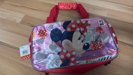 Kinderturntasche / Koffer mit Minnie Maus Motiv neu mit Etik
