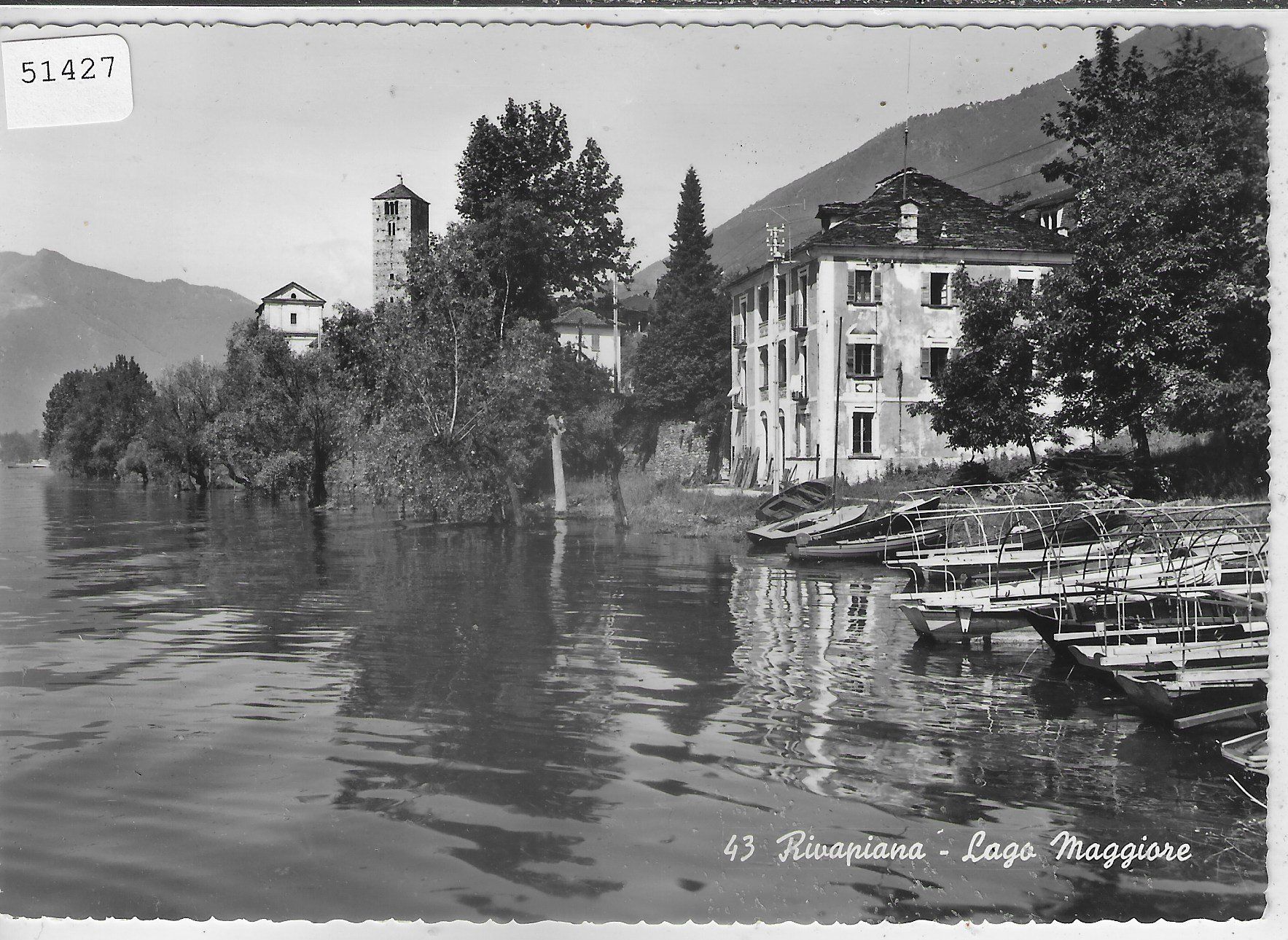 Cartoline postali: Rivapiana - Lago Maggiore – Usato da Ettingen venduto da Kartenplanet