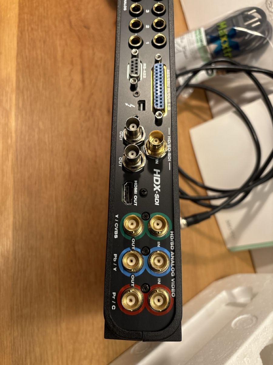 Convertitori: MOTU HDX-SDI Interface - CH-Edition, neuwertig! – Usato da Zürich venduto da Fuxion 3
