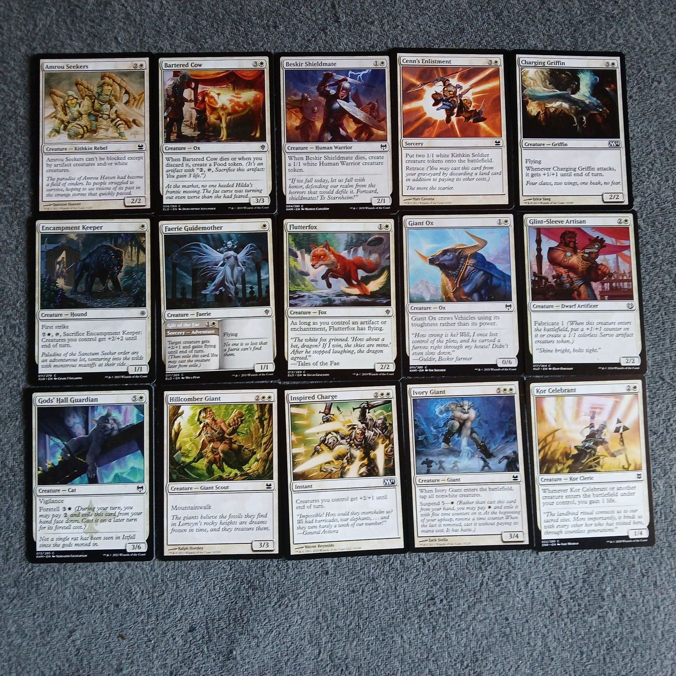 Magic The Gathering Carte collezionabili: 30 white MTG Magic the Gathering cards – Usato da Chaumont venduto da Ramonperez