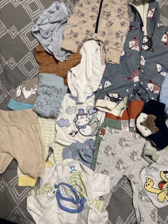 🩵 Großes Jungen-Kleiderpaket Gr. 56–68 🩵