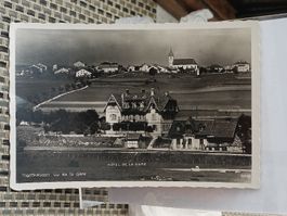 Photo Karte / Montfaucon vu de la Gare - Hotel de la Gare 
