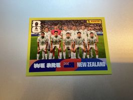 Panini Sticker FIFA World Cup 2026 Neuseeland NZL 13