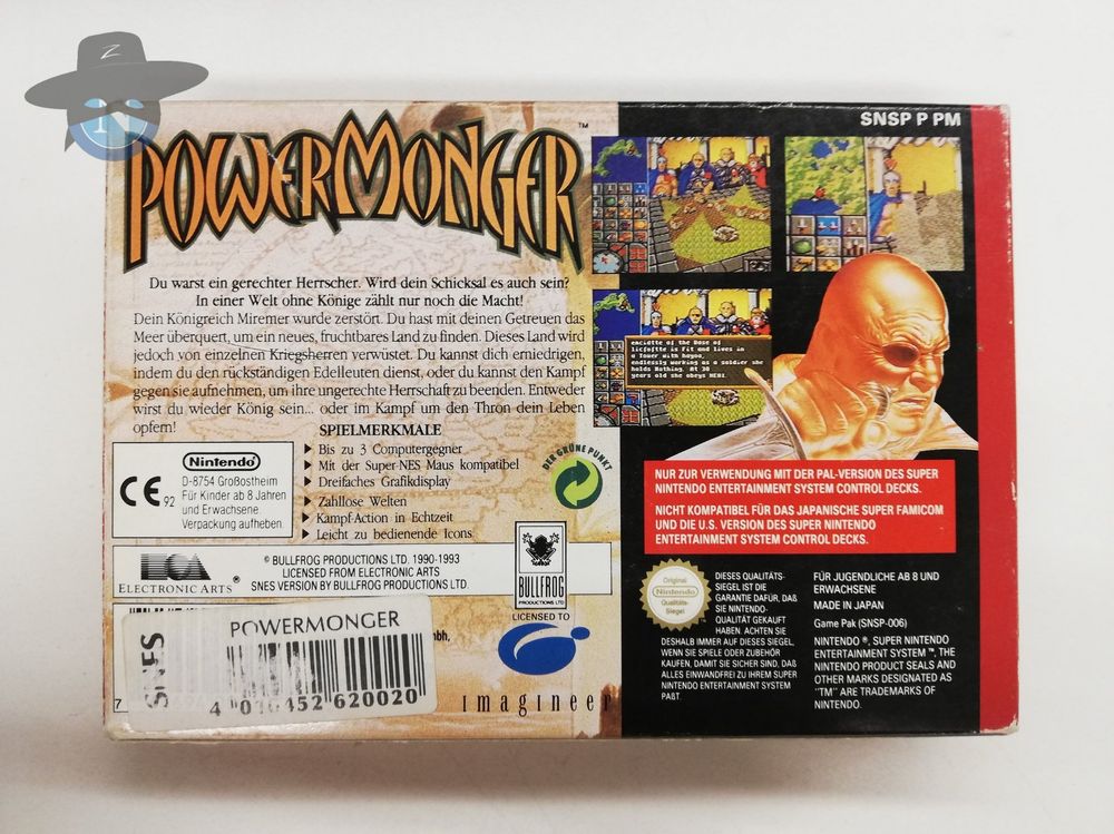 Powermonger / Super Nintendo SNES (Gebraucht) in St. Gallen für CHF 34. ...