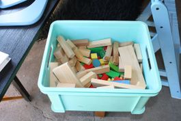 Holz/ Spielklötzen ca 4kg diverse