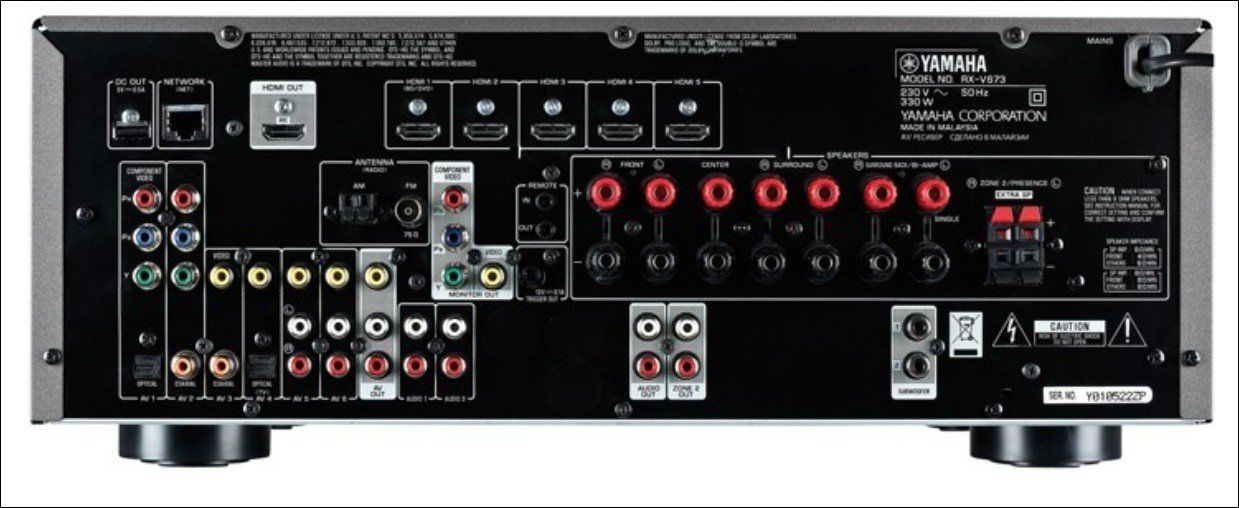 Yamaha Receiver: AV-Receiver Yamaha RX-V673 – Gebraucht aus Triengen von Purch0 1