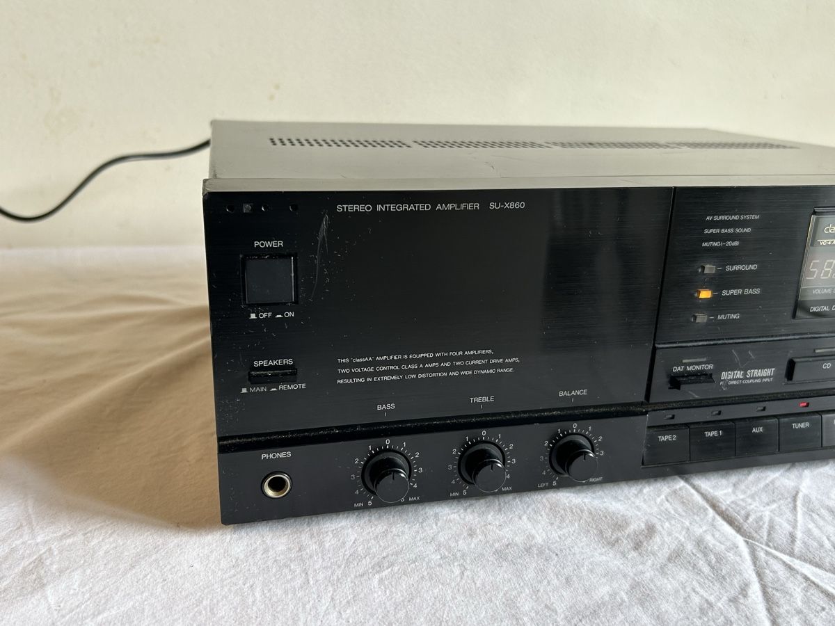 Technics Verstärker: Amplificateur Technics SU-X860 – Gebraucht aus Geneve von Fil1997 1