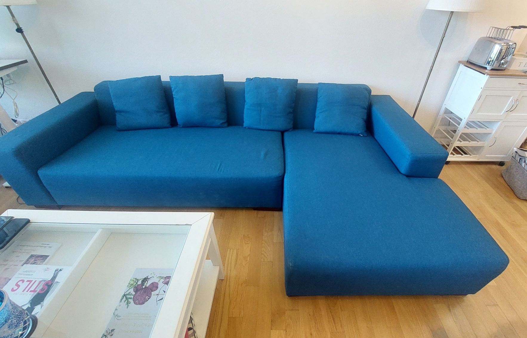 Divani: Blue Beliani sofa – Usato da Cham venduto da mmi_7gt5 3