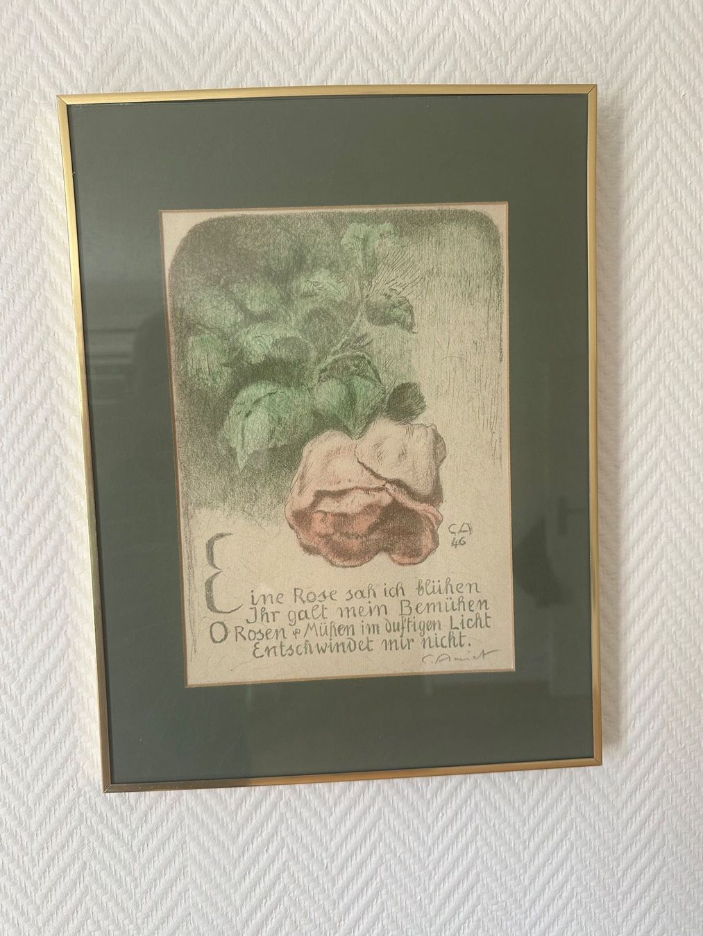 Grafiken & Lithographien: Farblithografie von Cuno Amiet – Gebraucht aus Amriswil von Bully2013