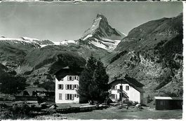 Zermatt VS ehemaliges Hotel Waldesruhe 1939 sehr gut erhalte