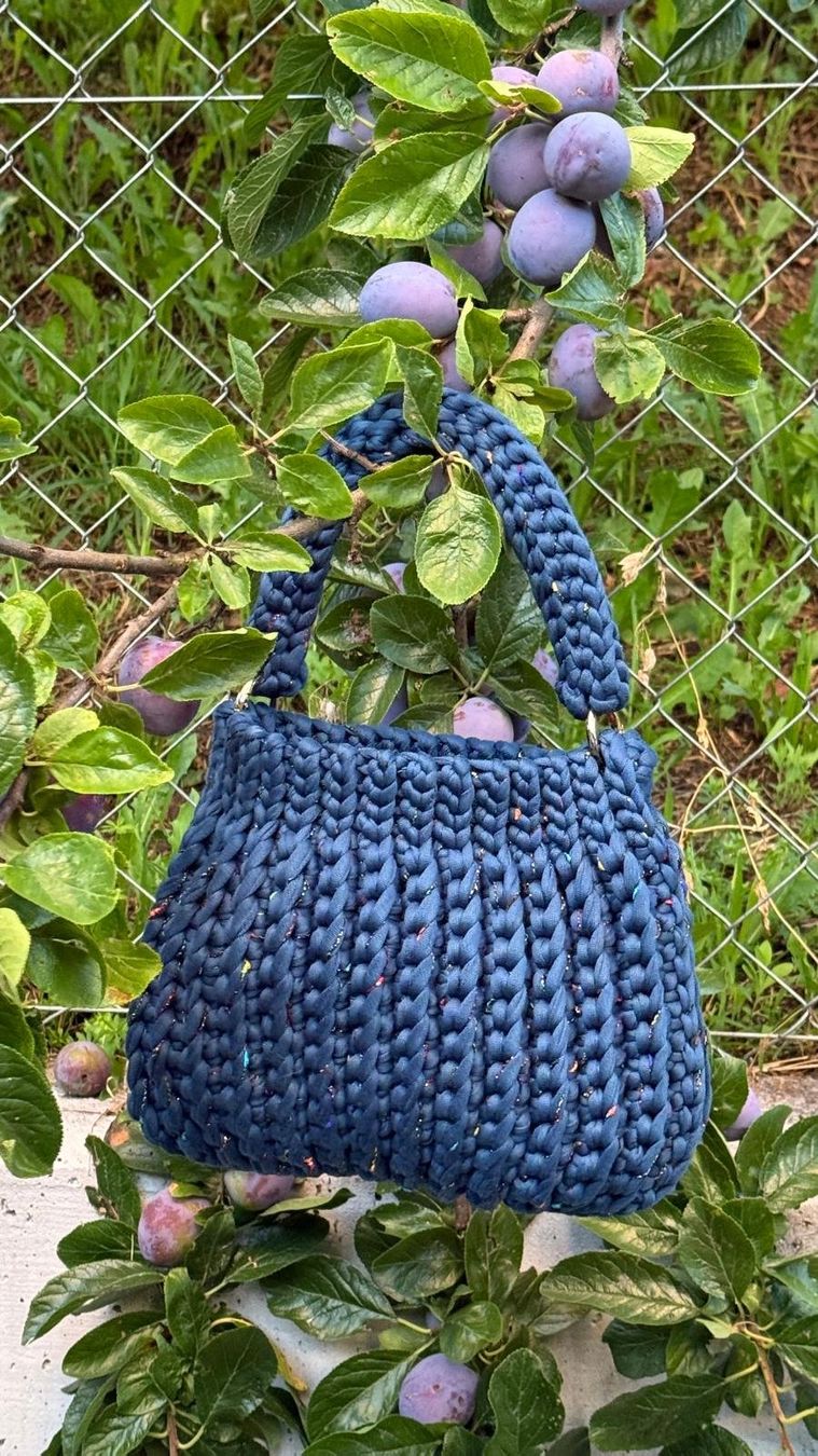 Borse da donna: Borsa estiva blu fatta a mano – Nuovo (secondo la descrizione) da Davesco-Soragno venduto da fla_d77h 4