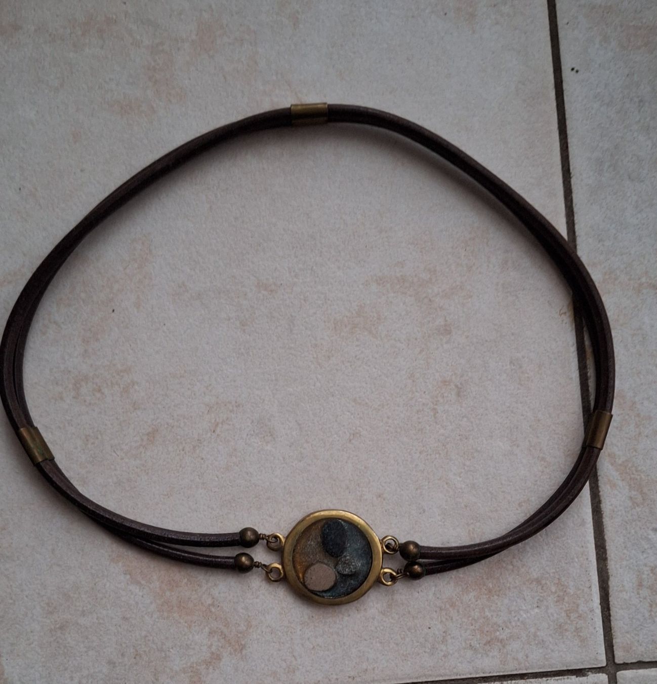 Gürtel: Ceinture Vintage brune 80cm – Gebraucht aus St-Triphon von Jldr0 2