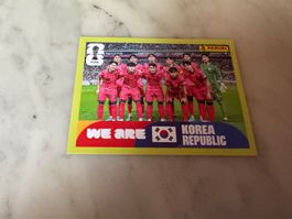 Panini FIFA WM 2026 Sticker Korea Republic Team KOR 13