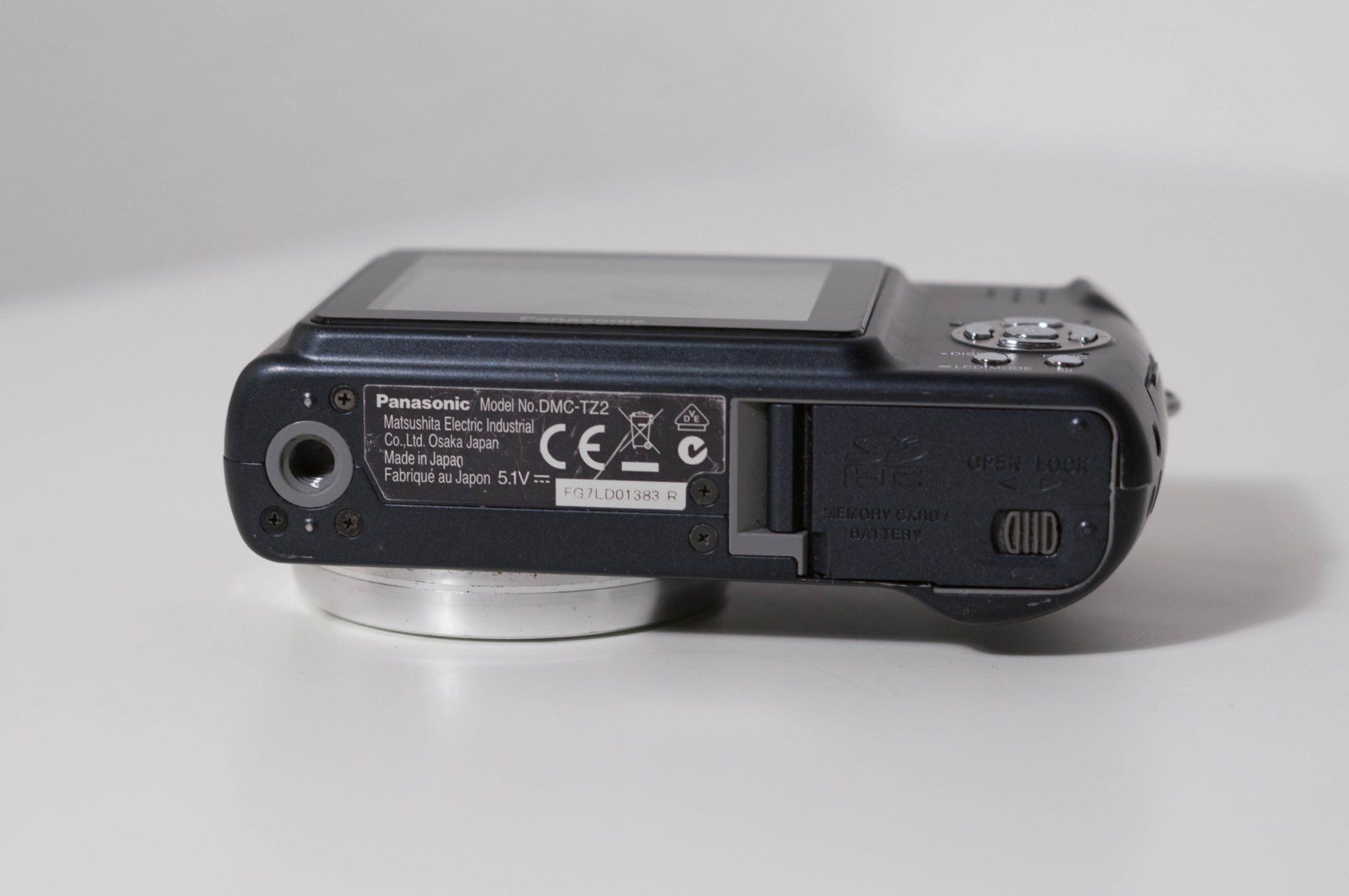 Panasonic Fotocamera: Defekt: Panasonic DMC-TZ2 Digitalkamera – Difettoso da Thörishaus venduto da vintagger 5