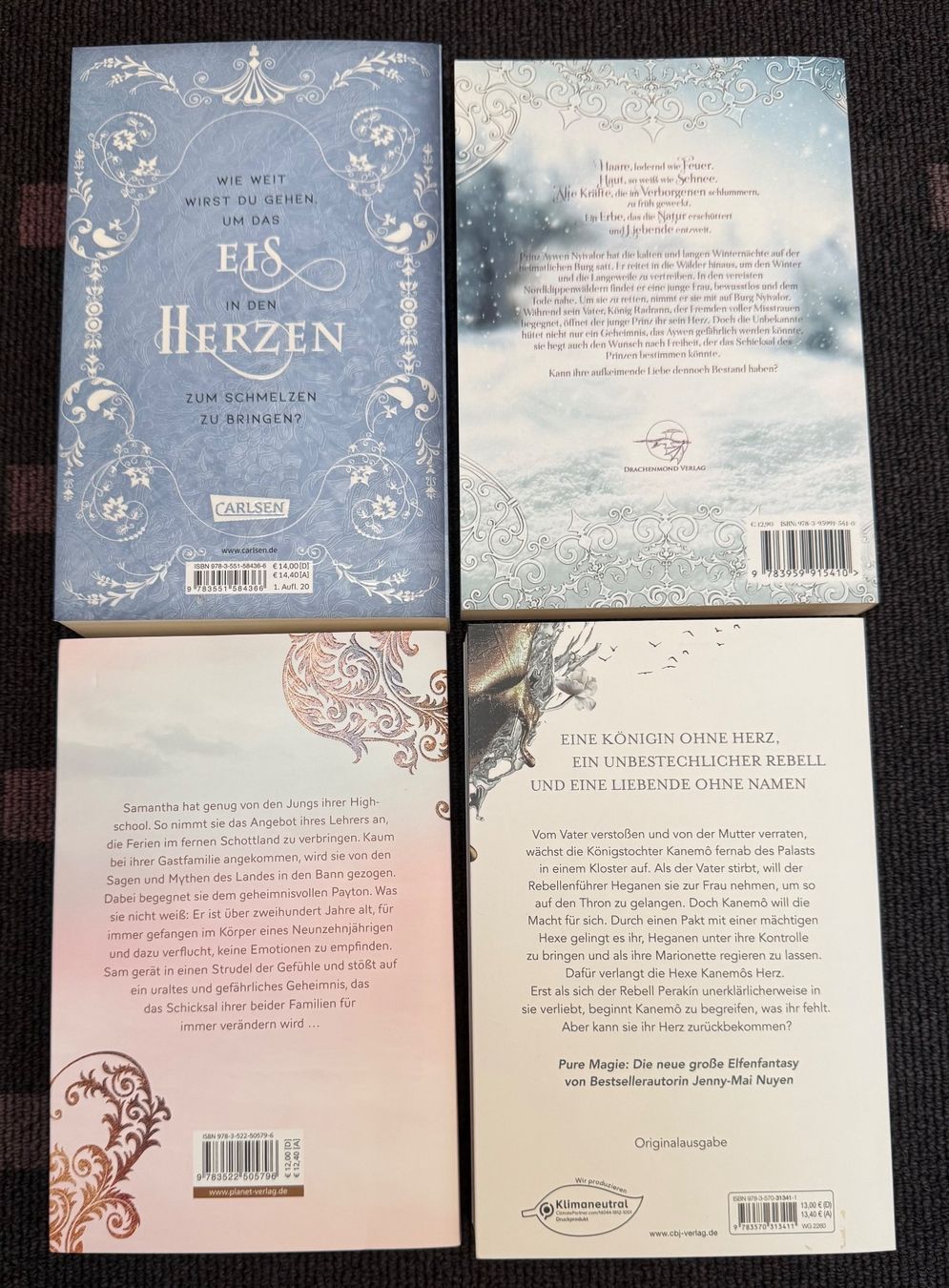Libri: 4 Bücher Fantasy Jugendbücher Set – Usato da Eichberg venduto da Lolapop18 2