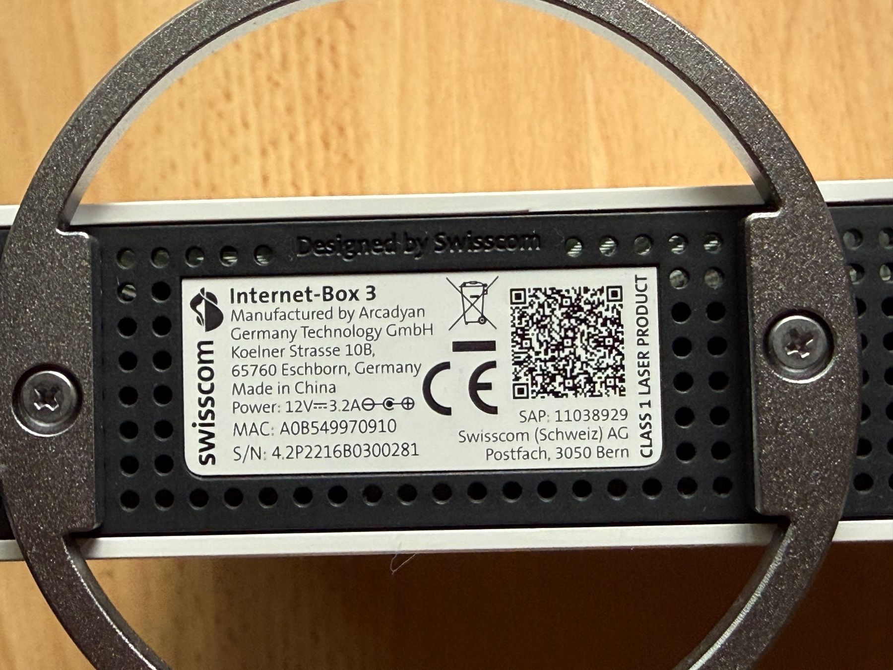 Swisscom Modem & Router: Swisscom Internet Box 3 und TV-Box 5 – Usato da Schüpfen venduto da ma_al 1