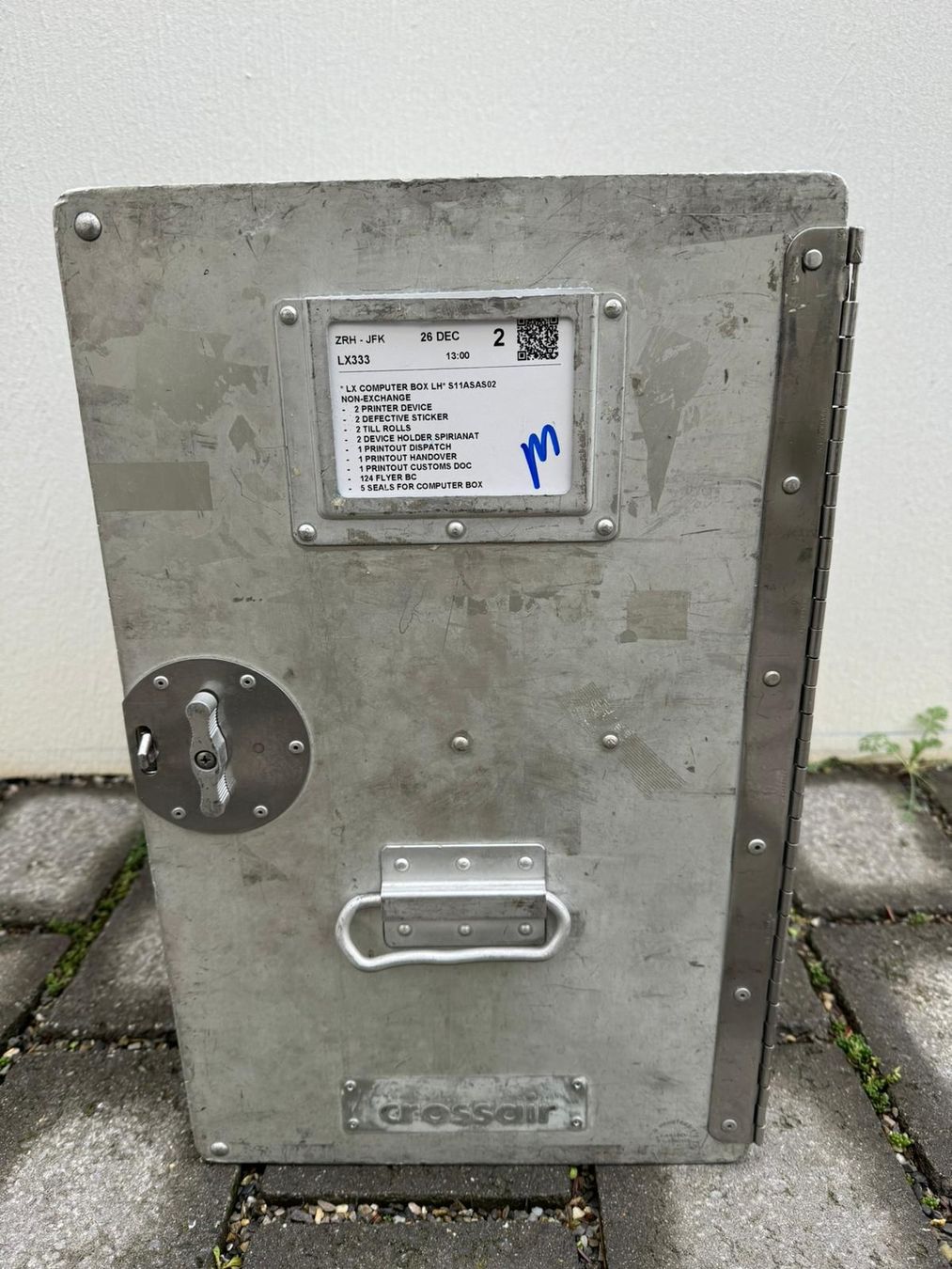 Contenitori edile: Crossair - Airline Galley Container – Usato da Ostermundigen venduto da airline-trolley 2