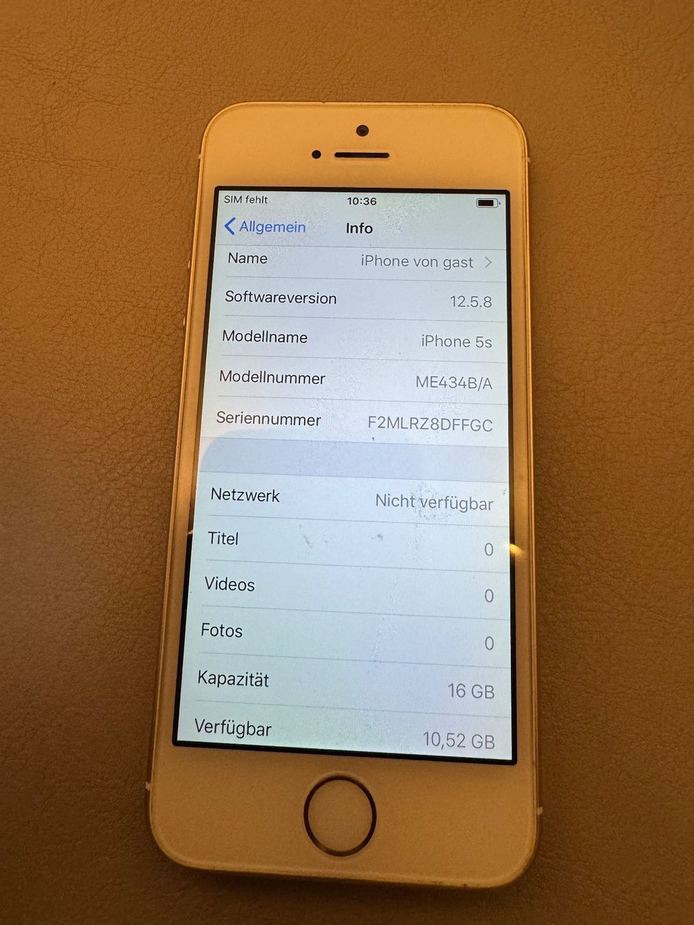 Apple Portables: iPhone 5S – D'occasion à Adliswil par Busys 1