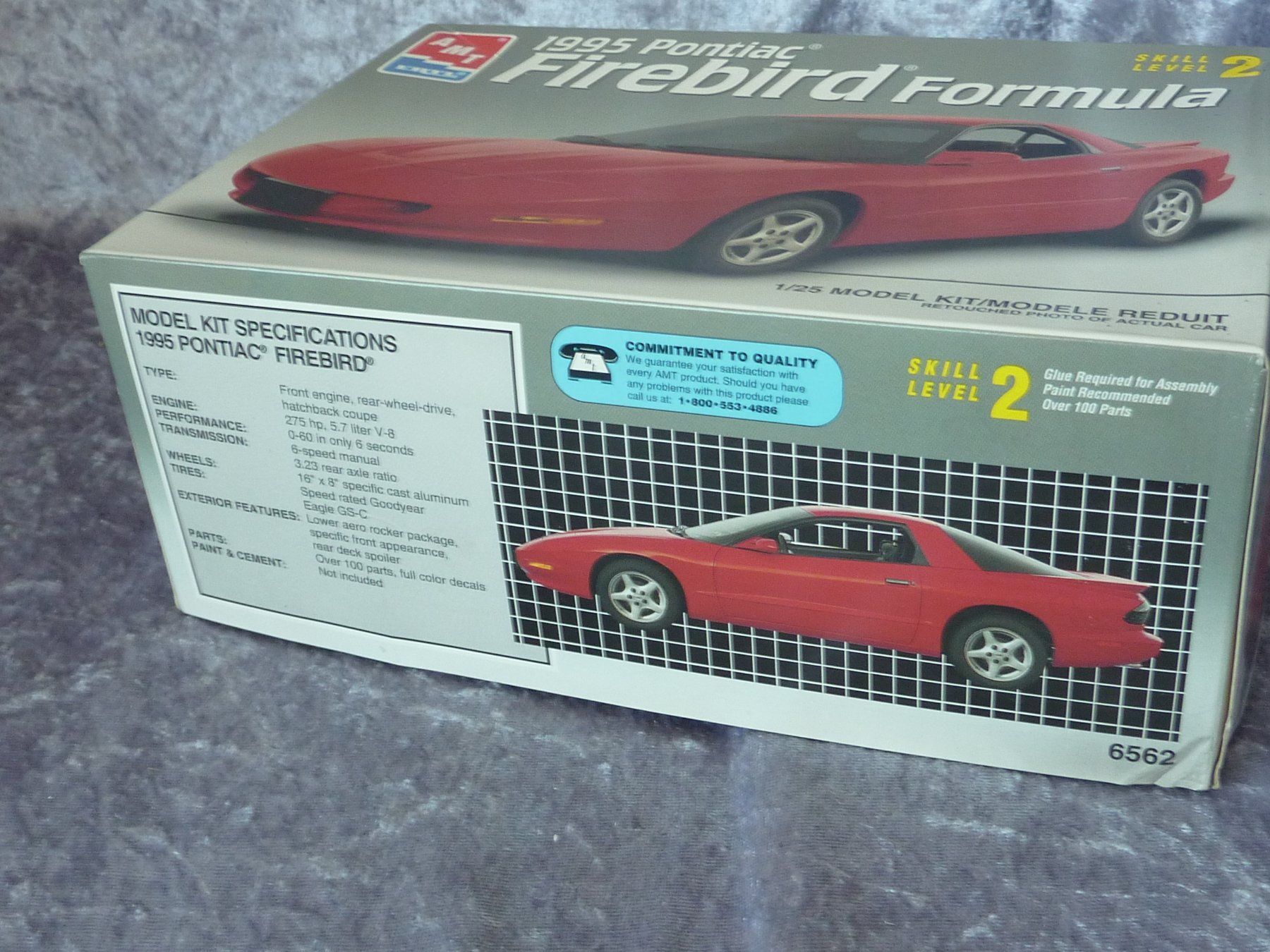 AMT/ERTL Modellini d'auto: Pontiac Firebird Formula 1995  1:25 – Usato da Dürrenäsch venduto da modellautos4you 1