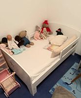 Letto massiccio bianco solido x bimbo/a allungabile 