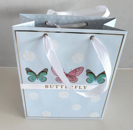 Geschenktüte Papiertasche Verpackung - 19 x 23 x 9 cm