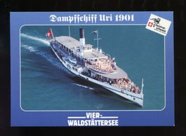 Vierwaldstättersee, Dampfschiff Uri 1901