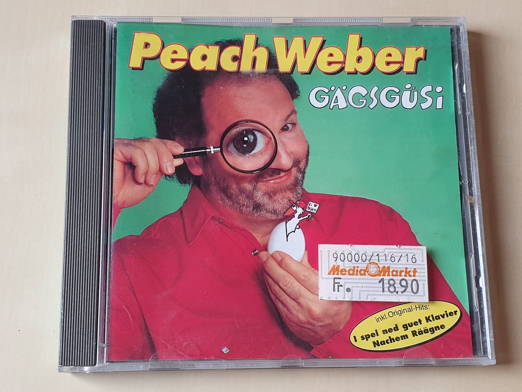 CD: Peach Weber Gägsgüsi – Usato da Stansstad venduto da collectorsshop
