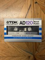 TDK AD 120 Audio-Kassette Made in Japan Type I Normal Pos.