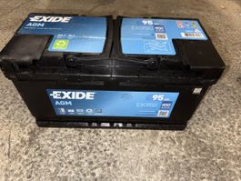 EXIDE Autobatterie 95Ah 850A AGM