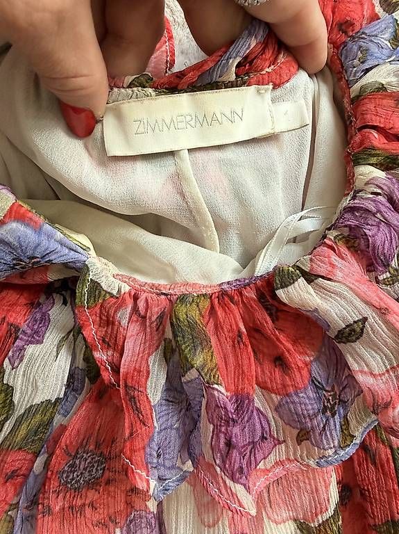 Zimmermann Vestiti: Zimmermann Kleid Seide – Usato da Wädenswil venduto da Cocomagi 4