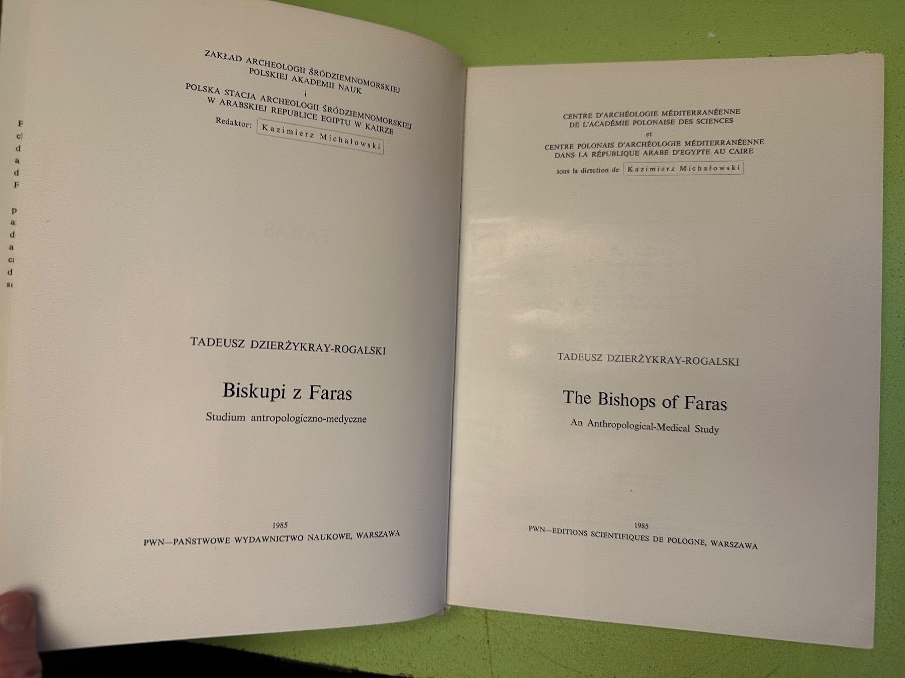 Libri: Tadeusz Dzierzykray-Rogalski: Faras VIII. – Usato da Zürich venduto da allp 2