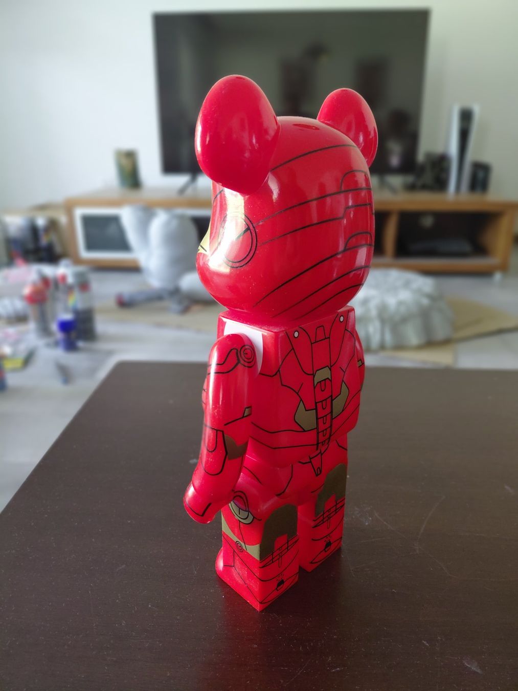 Statuette: BEARBRICK 400% ironman mark 3 – Nuovo e nell'imballaggio originale da YVERDON-LES-BAINS venduto da Tony-no 3