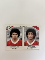 Carte Football Maroc Mexico 86 Dolmy Haddaoi Panini