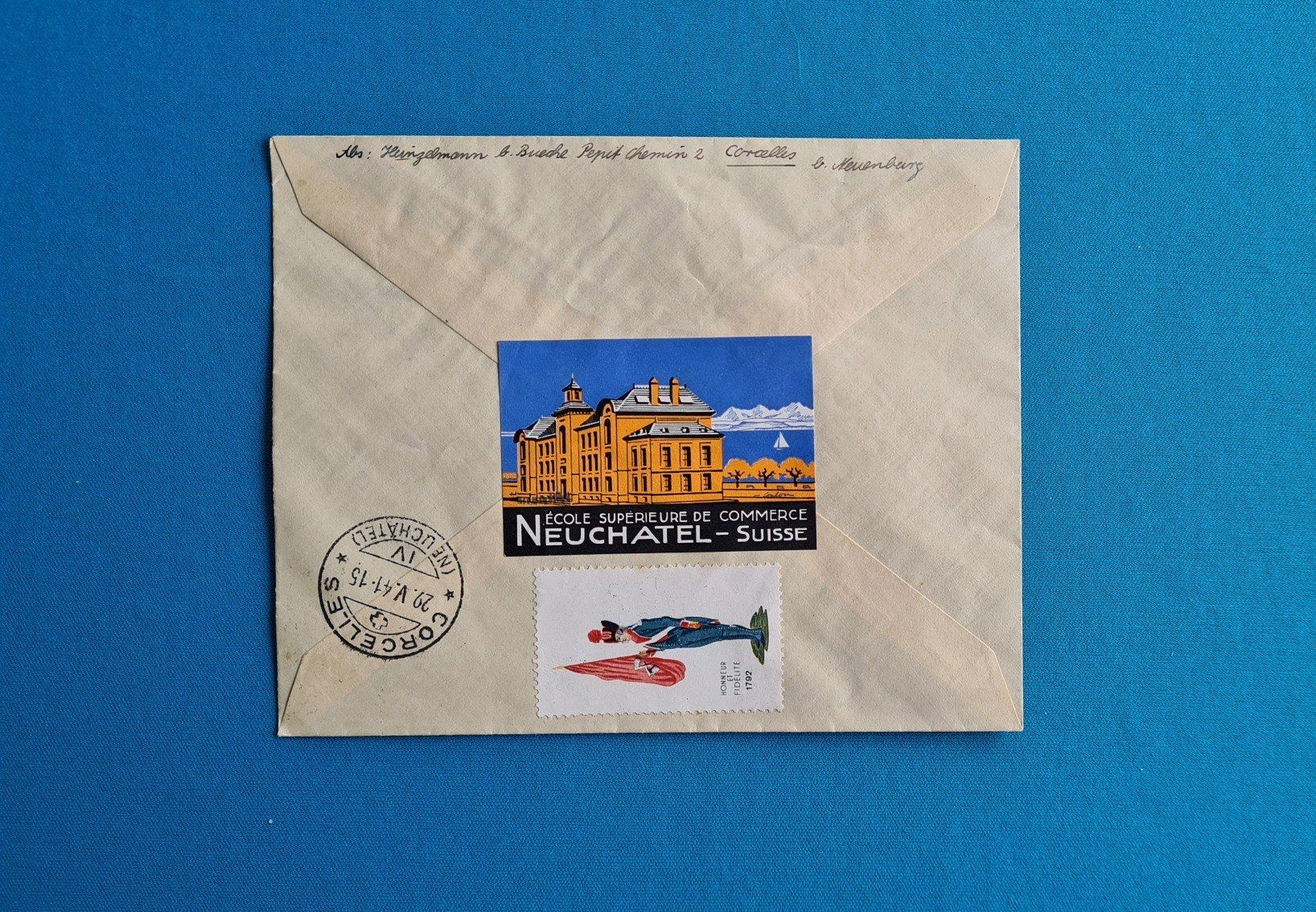 Buste & buste per spedizione: Briefmarken Couvert 1941 – Usato da Saland venduto da V-Tour 1
