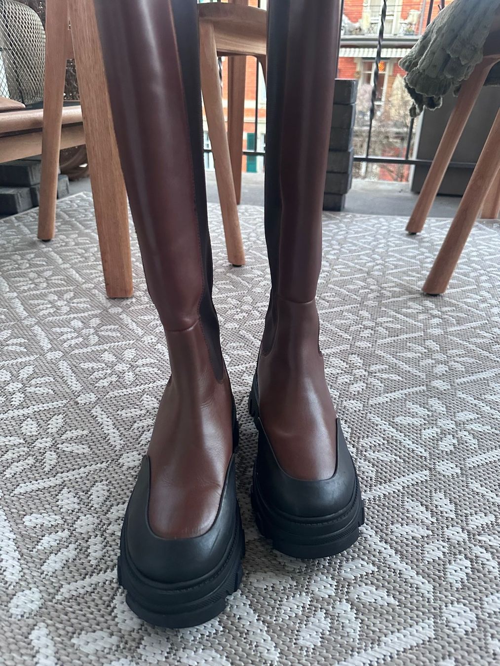 Joop Scarpe da donna: Joop! Lederstiefeln marron, Grösse 38 – Usato da Bern venduto da Yersinia03 1