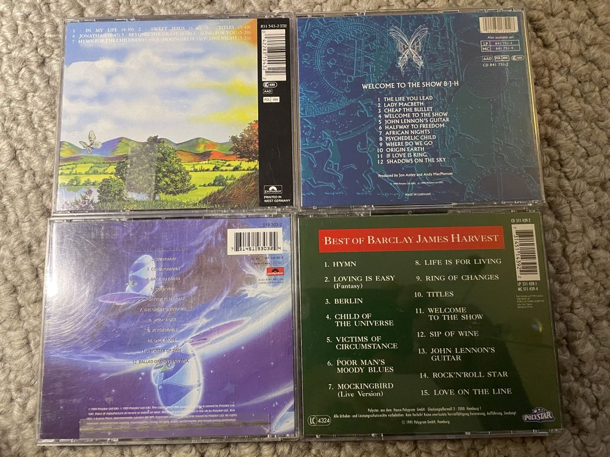 CDs: 4x Barclay James Harvest  – Gebraucht aus Reinach AG von trigger7811 1
