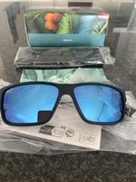 Maui Jim RX-ABLE B662-02 Sunglasses Matte Black Blue Hawaii