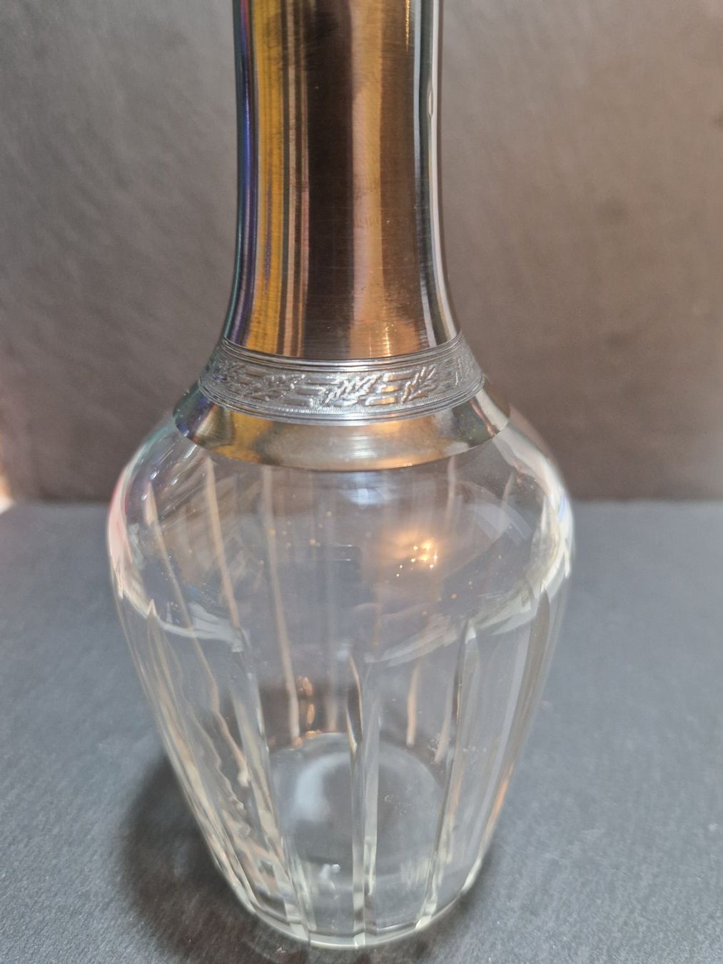 Caraffe: Antike Jugendstil Likörkaraffe / Flakon – Usato da Winterthur venduto da Sadega 1