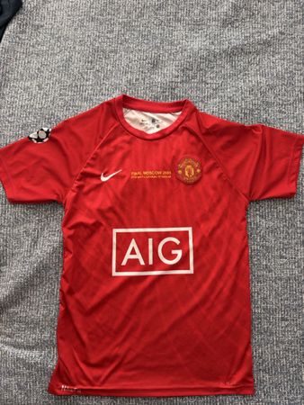 Fussballtrikot Manchester Ronaldo Grösse 152