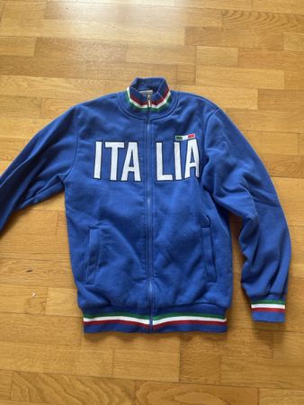 Fleecejacke mit Italia Aufdruck Grösse M