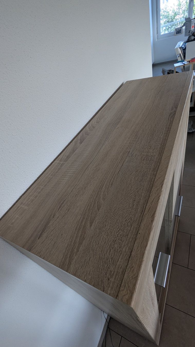 Schränke: Highboard mit Vitrine + Beleuchtung - Sideboard - Schrank – Gebraucht aus Remetschwil von Snuec 1