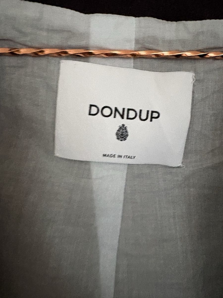 Dondup Jacken: Jacke Dondup - Leinen / BW - schwarz Gr. 34 – Gebraucht aus Zürich von triangular 9
