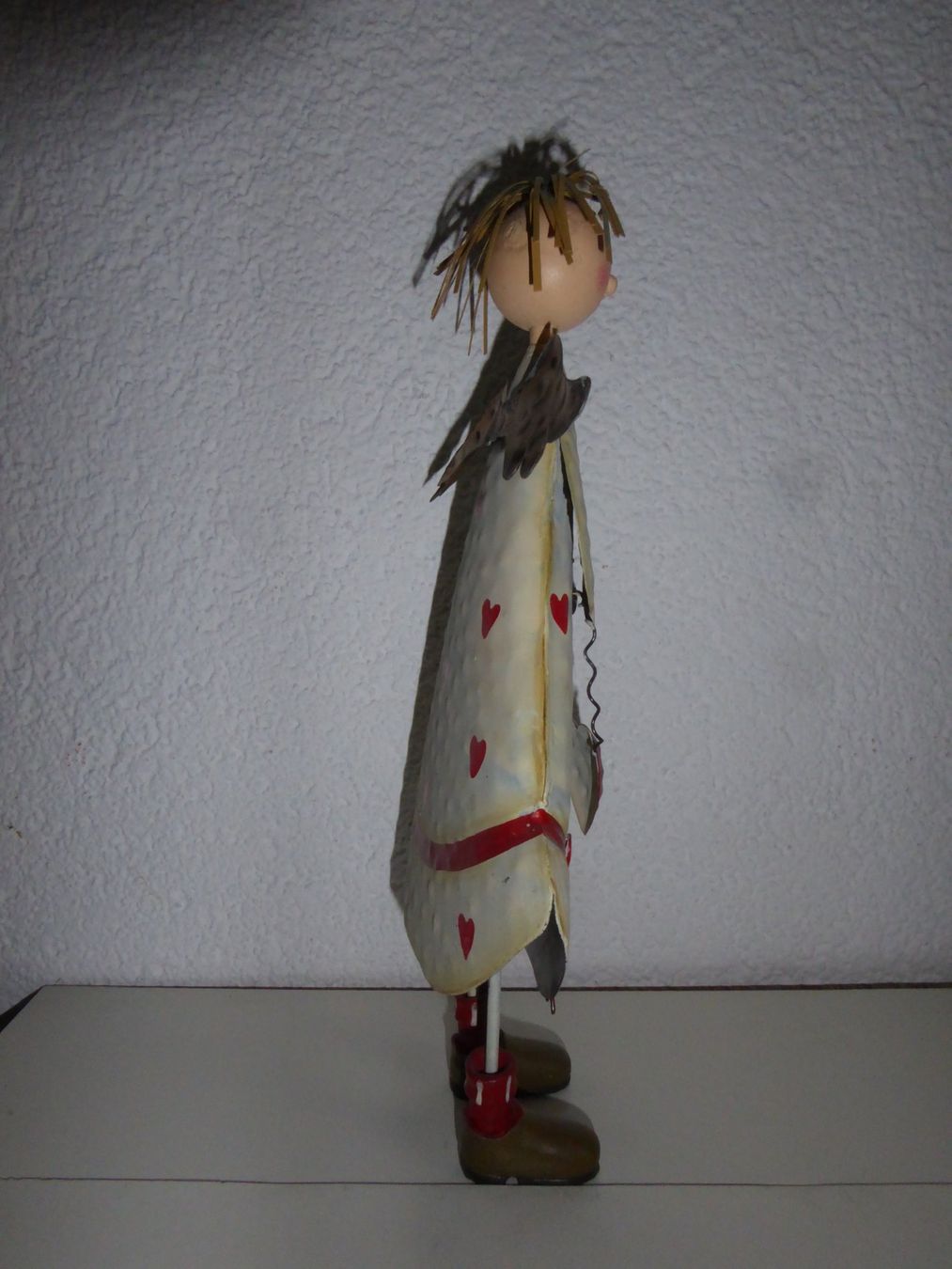 Statuette: Blech Engel mit Herz 28cm – Usato da Burgdorf venduto da Zimpu10 1