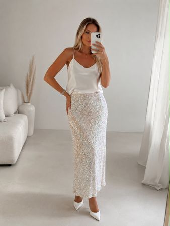 Luxuriöses Paillettenkleid – neu mit Etikett